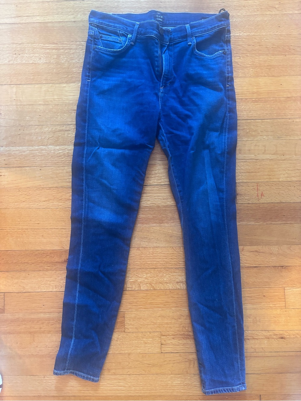 Citizens of Humanity - The Rocket - High Rise Skinny Jeans - Dark Wash / 29